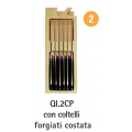INSERTI PP  QI.2CT  NATURALE  OLIATO B.A.