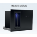 ZERICA I-WALL BUTTON          19800065 BLACK METAL