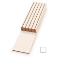 GOLLINUCCI 1152B1             PORTACOLTELLI LEGNO WH