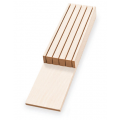 GOLLINUCCI 1152F              PORTACOLTELLI LEGNO FAGGIO