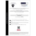 CARD AEG BI 2 ELDOM 3 ANNI    ESTENSIONE GARANZIA (2+3)