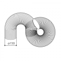 FABER TUBO FLES. CIRC. TCF 150112.0280.687