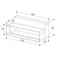 FABER ACC DUCT CONNECTOR RR   112.0557.017
