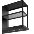 FABER ACC SHELF MODULE 60     BK MATT  112.0706.647