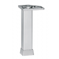 GIESSETECH P08/000017         PIEDINO REG 3X3 H10CM CR