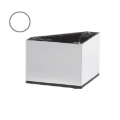 GIESSETECH PQ2R-60/013        PIEDINO REG 6X6 H4CM BIANCO