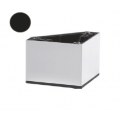 GIESSETECH PQ2R-60/008        PIEDINO REG 6X6 H4CM NERO
