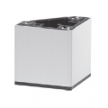 GIESSETECH PQ2R-80/004        PIEDINO REG 8X8 H4CM ALU