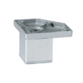 GIESSE P12/000105 P12/000299  PIEDINO REG 4X4 H10CM BRILL