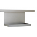 METALINEA ML010 RIPIANO       SINGOLO INOX SAT. LINEA CHIARA