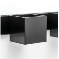 METALINEA MPH80CB VASETTO CM 5GRIGIO SCURO OPACO LINEA POP