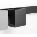METALINEA MPH70CB VASO CM 9,5 GRIGIO SCURO OPACO LINEA POP