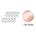 METALINEA TA0007 KIT 10 GANCI SINGOLI ORO ROSA LINEA TK