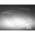 SERVETTO VASCT03PZ            SET 3 VASCHETTE TRASPARENTI