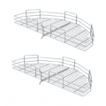 SIGE 070 MEZZALUNA METAL      METALLIZATA 2RIPIANI ESSENTIAL