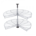 SIGE 361B 90� BASE GIREVOLE   2PIANI CROMO ESSENTIAL