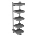 SIGE 295PRO 60 COLONNA        5CESTI GRIGIO ORIONE PRO