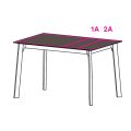 PIANO+2A L 140X90 7B TORTORA  08STB140.XXXX7B7B ELOME