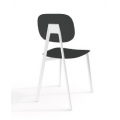 SEDIA RUBY+ 06 BIANCO NERO    08TAT001.06E7XXXX ELOME