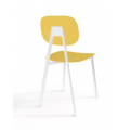 SEDIA RUBY+ 06 BIANCO GIALLO  08TAT001.06EEXXXX ELOME