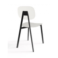 SEDIA RUBY+ 07 NERO BIANCO    08TAT001.07E1XXXX ELOME