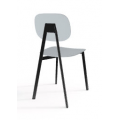 SEDIA RUBY+ 07 NERO GRIGIO    08TAT001.07E4XXXX ELOME