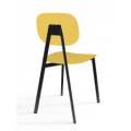 SEDIA RUBY+ 07 NERO GIALLO    08TAT001.07EEXXXX ELOME