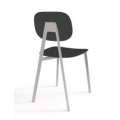 SEDIA RUBY+ 22 TORTORA NERO   08TAT001.22E7XXXX ELOME
