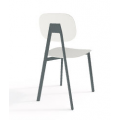 SEDIA RUBY+ 0P PIOMBO BIANCO  08TAT001.0PE1XXXX ELOME
