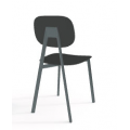 SEDIA RUBY+ 0P PIOMBO NERO    08TAT001.0PE7XXXX ELOME