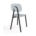 SEDIA RUBY 07 NERO GRIGIO     08TAY001.07E4XXXX ELOME