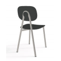 SEDIA RUBY 22 TORTORA NERO    08TAY001.22E7XXXX ELOME