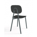 SEDIA RUBY 0P PIOMBO NERO     08TAY001.0PE7XXXX ELOME