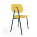SEDIA RUBY 0P PIOMBO GIALLO   08TAY001.0PEEXXXX ELOME