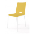 SEDIA LIZ 06 BIANCO GIALLO    08ELE001.06EEXXXX ELOME